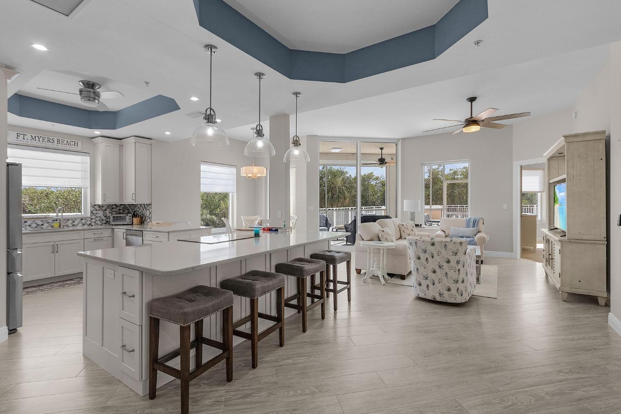 Waterfront Condo W/ Bay Views, Pool & Tennis Court Fort Myers Beach Esterno foto